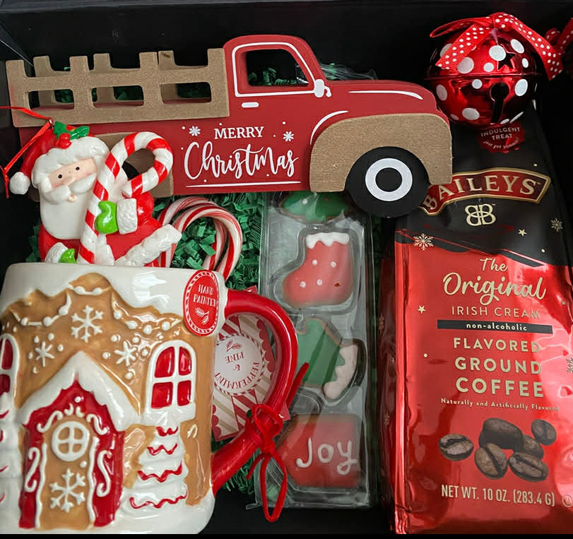 Christmas Gingerbread themed Coffee Gift Box
