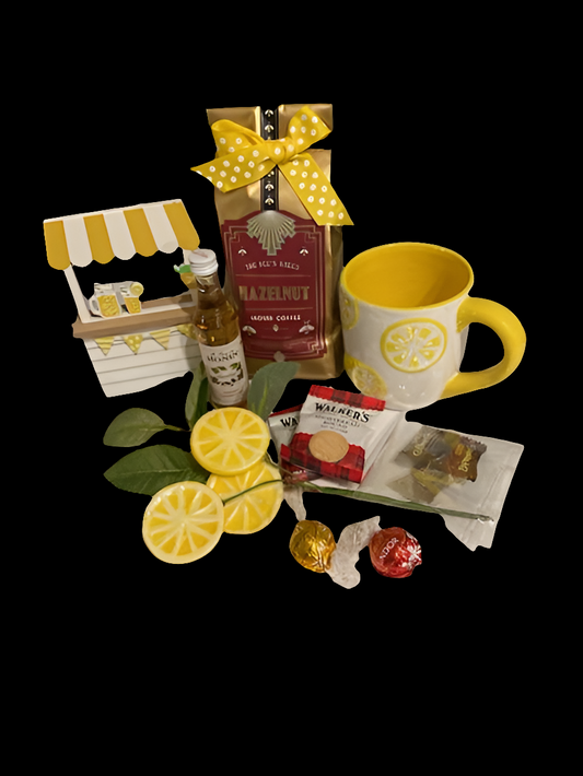 Lemonade Stand and Lemon Mug Gift Box